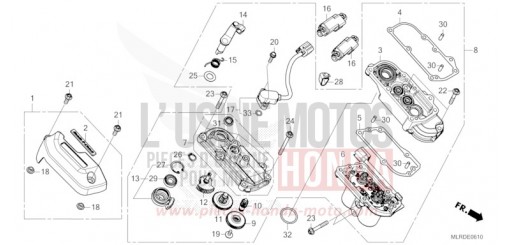 ACTIONNEUR D'EMBRAYAGE CB500XACT de 2026